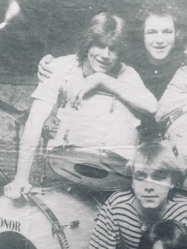 Hjärtätarna .Bild från Enköpings Posten 1979